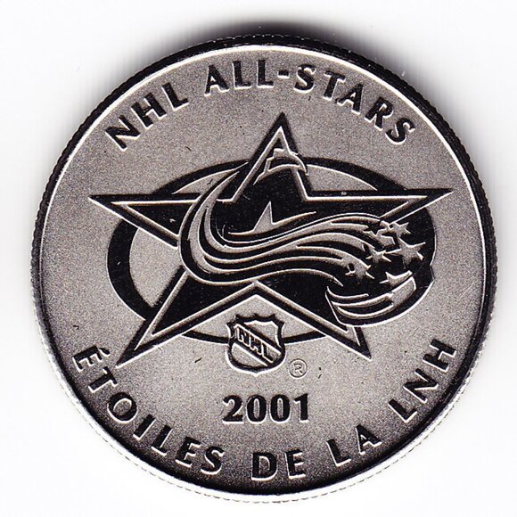 2001 Denis Potvin NHL All Stars Medal (b40) - Picture 2 of 2